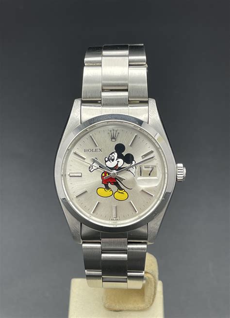 rolex topolino storia|Rolex Oyster Date Precision Mickey mouse Dial .